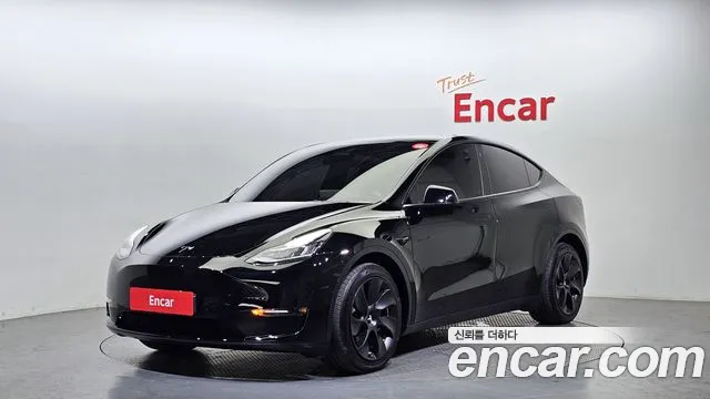 Tesla Model Y 2022 Черный из Кореи
