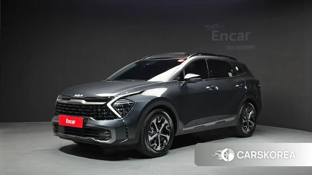 Kia Sportage 5th Generation Hybrid 2023 Серый из Кореи