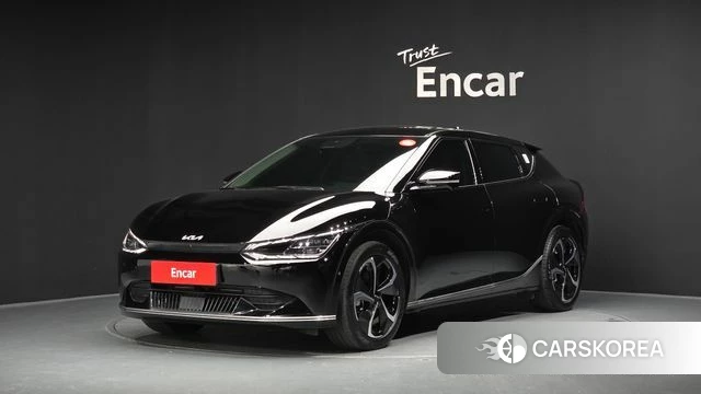 Kia EV6 2022 Черный из Кореи
