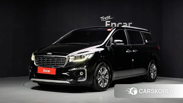 Kia The New Carnival 2018 Черный из Кореи