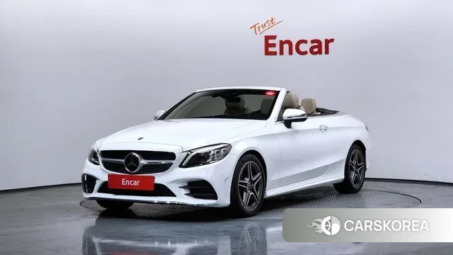 Mercedes-Benz C-Class W205 2021 Белый из Кореи