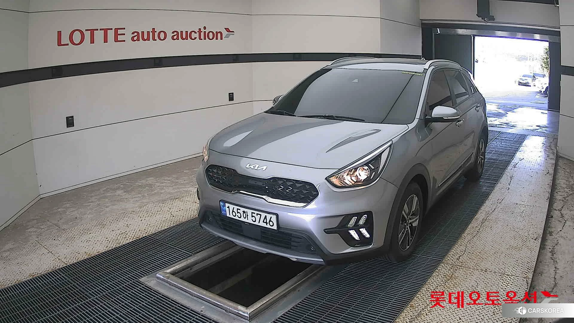 Kia Niro Hybrid 2022 Steelgray из Кореи