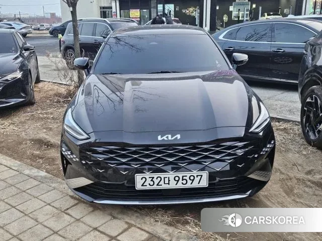 Kia K8 2021 Черный из Кореи