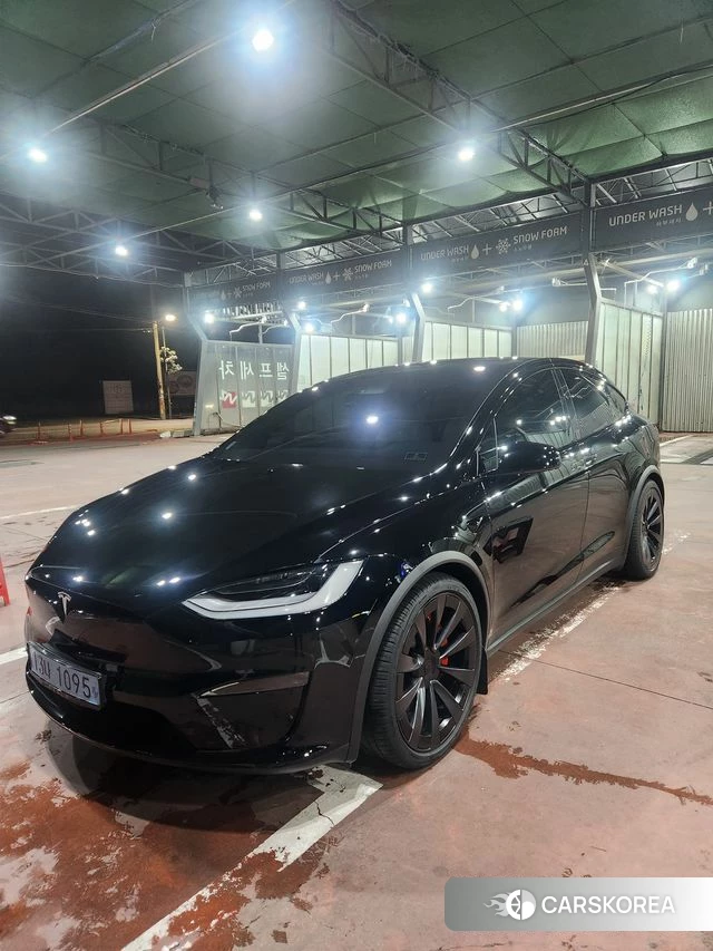Tesla Model X 2023 Черный из Кореи
