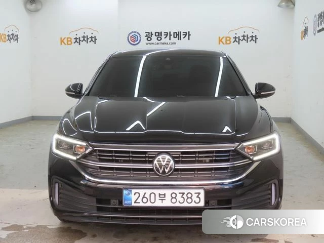 Volkswagen 7th Generation of Jetta 2023 Черный из Кореи