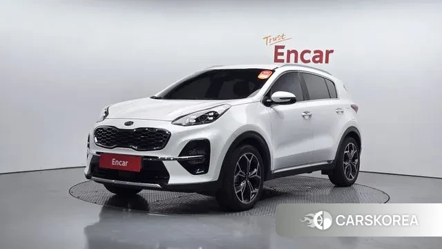 Kia Sportage The Bold 2021 Белый из Кореи