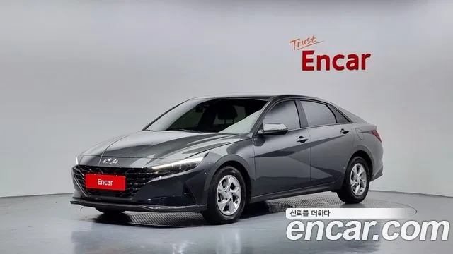 Hyundai Avante (CN7) 2023 Серый из Кореи