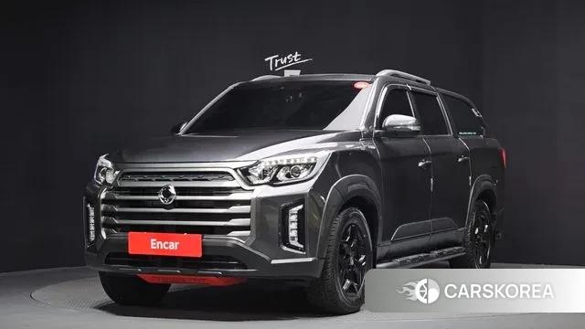 Ssangyong The New Rexton Sport 2023 Серый из Кореи