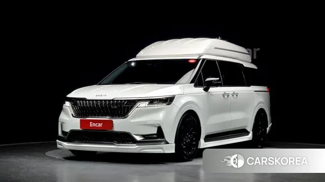 Kia Carnival 4th generation 2021 Белый из Кореи