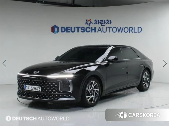 Hyundai Grandeur (GN7) 2023 Черный из Кореи