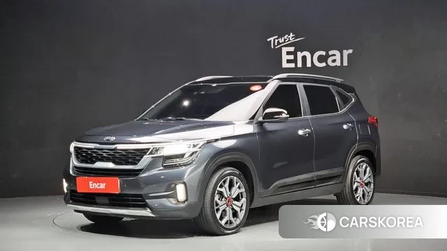 Kia Seltos 2019 Серый из Кореи