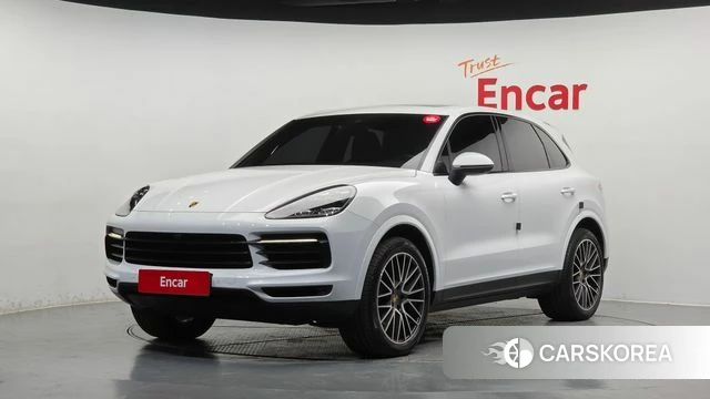 Porsche Cayenne (PO536) 2019 Белый из Кореи