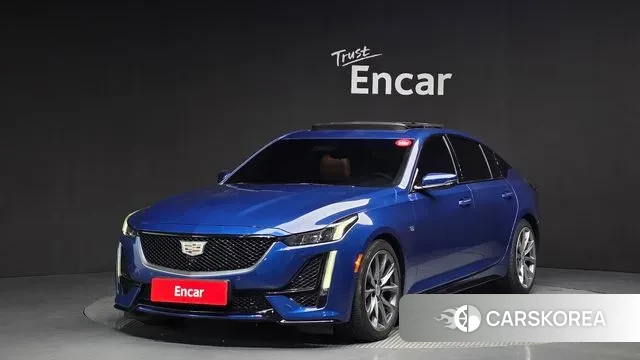 Cadillac CT5 2020 Синий из Кореи