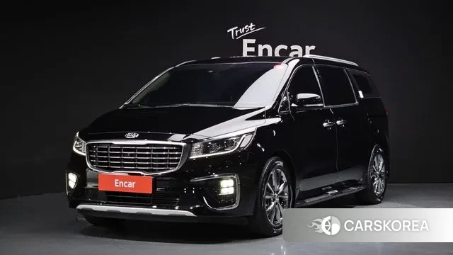 Kia The New Carnival 2019 Черный из Кореи