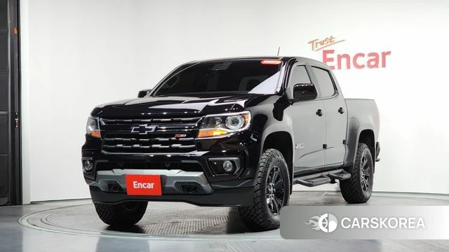 Chevrolet (GM Daewoo) Real New Colorado 2022 Черный из Кореи