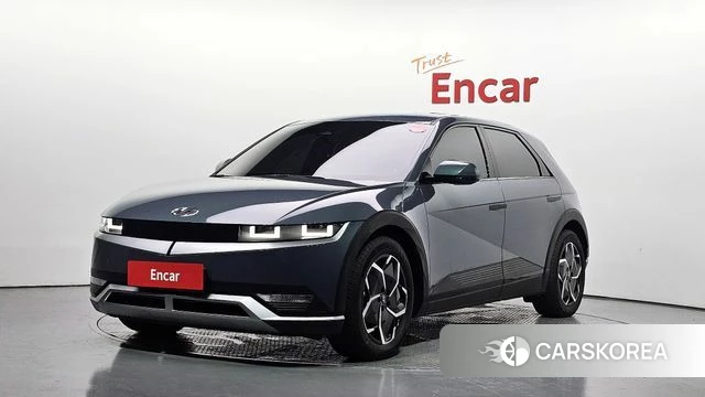 Hyundai Ionic 5 2024 Небесно-голубой из Кореи