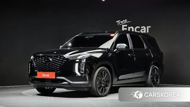 Hyundai Palisade 2022 Черный из Кореи