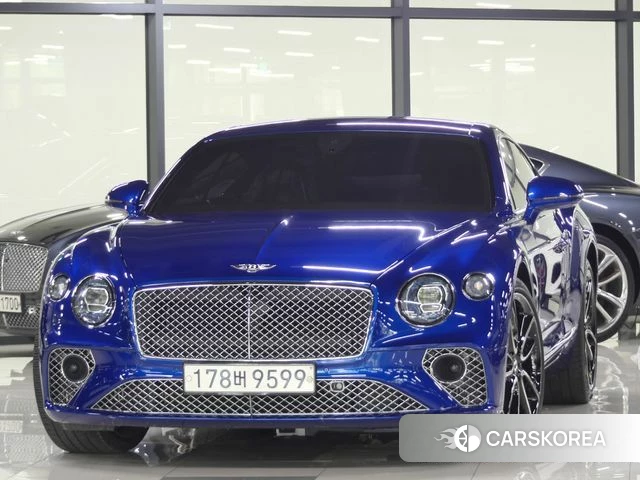 Bentley Continental GT 3rd Generation 2022 Синий из Кореи