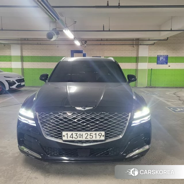 Genesis GV80 2020 Черный из Кореи