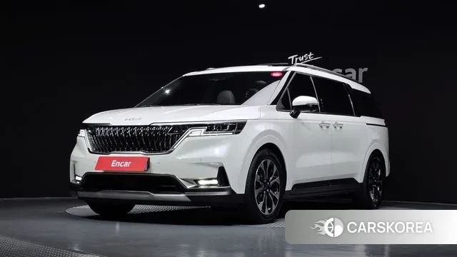 Kia Carnival 4th generation 2021 Белый из Кореи