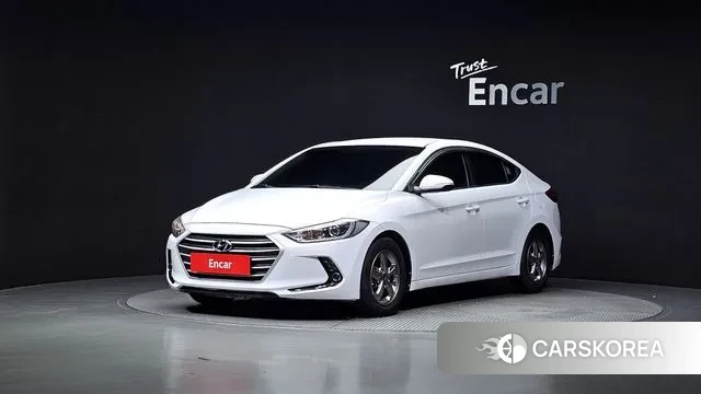 Hyundai Avante AD 2018 Белый из Кореи
