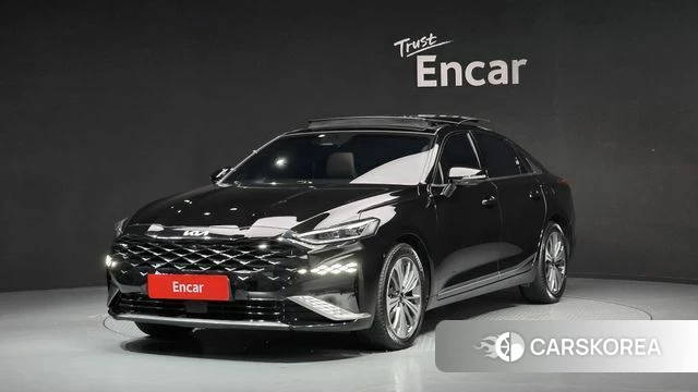 Kia K8 Hybrid 2024 Черный из Кореи