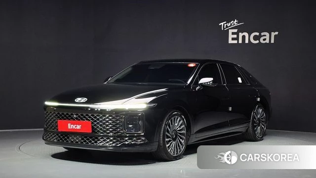 Hyundai Grandeur (GN7) 2023 Черный из Кореи
