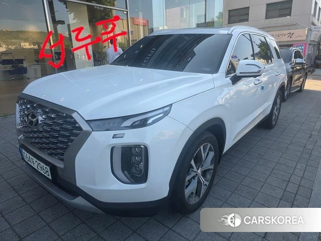 Hyundai Palisade 2021 Белый из Кореи