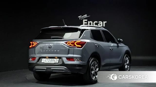 Ssangyong Beautiful Korando 2019 Серый из Кореи