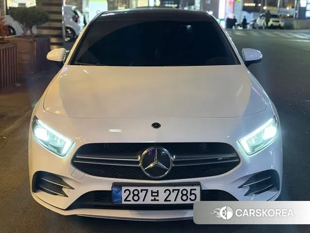 Mercedes-Benz A-Class W177 2021 Белый из Кореи