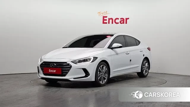 Hyundai Avante AD 2018 Белый из Кореи