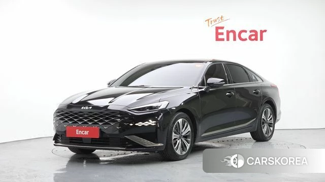 Kia K8 Hybrid 2022 Черный из Кореи