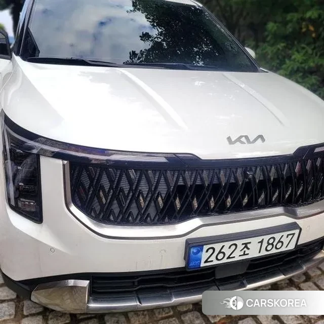 Kia The New Carnival 4th Generation 2024 Белый из Кореи