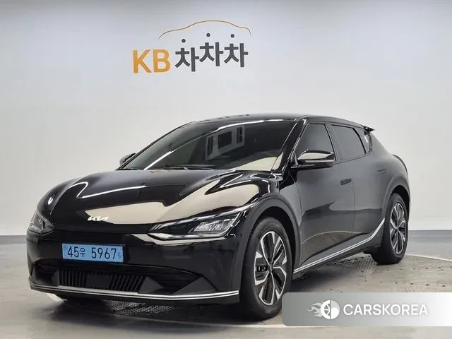 Kia EV6 2022 Черный из Кореи
