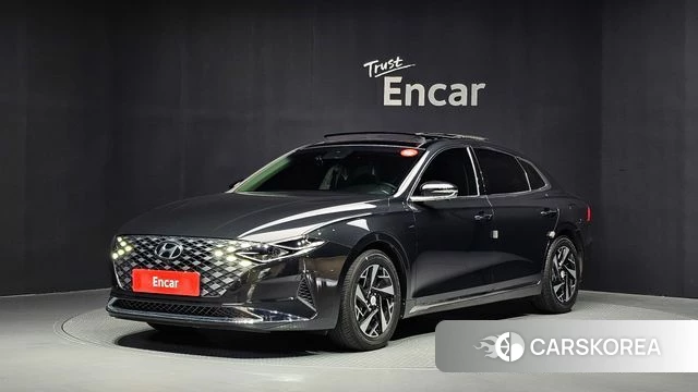 Hyundai The New Grandeur IG Hybrid 2022 Черный из Кореи