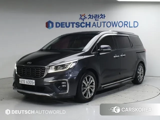Kia The New Carnival 2018 Серый из Кореи