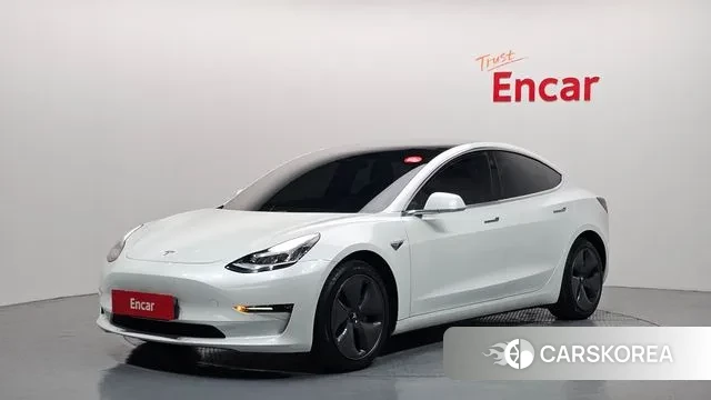 Tesla Model 3 2020 Белый из Кореи