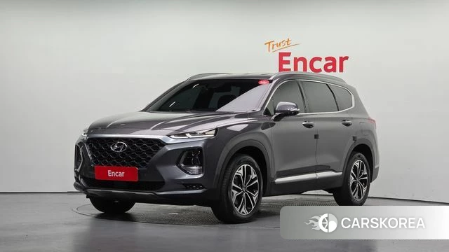 Hyundai Santa Fe TM 2019 Серый из Кореи