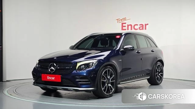 Mercedes-Benz GLC-Class X253 2018 Синий из Кореи
