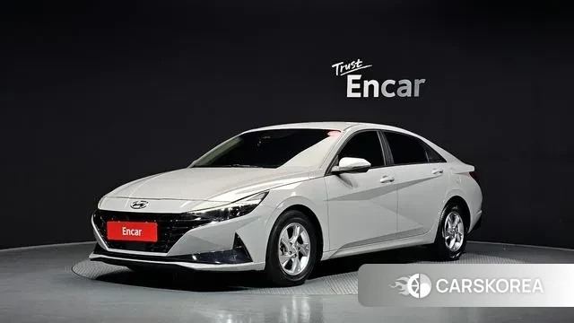 Hyundai Avante (CN7) 2022 Серебристо-серый из Кореи