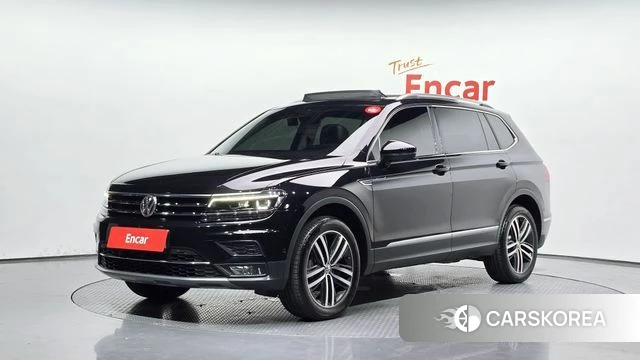 Volkswagen Tiguan Allspace 2020 Черный из Кореи