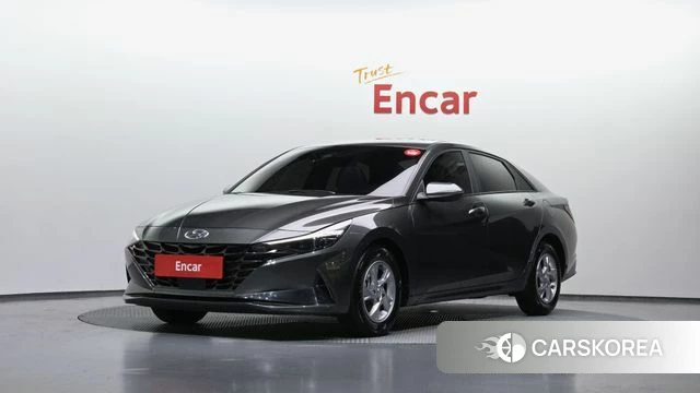 Hyundai Avante (CN7) 2021 Серый из Кореи
