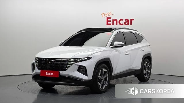 Hyundai Tucson (NX4) 2021 Белый из Кореи