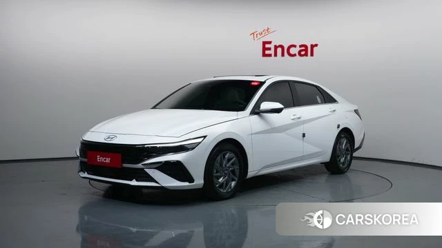 Hyundai The New Avante (CN7) 2024 Белый из Кореи