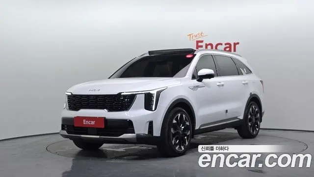 Kia The New Sorento 4th Generation 2024 Белый из Кореи