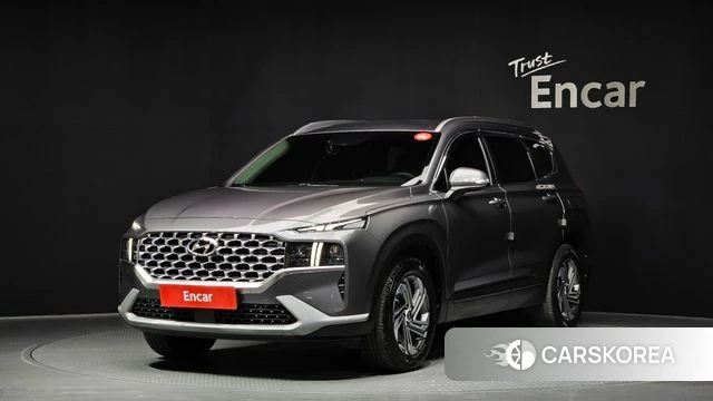 Hyundai The New Santa Fe 2021 Серый из Кореи