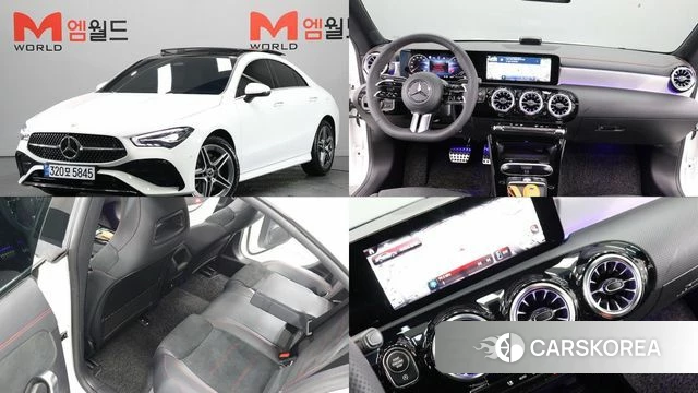 Mercedes-Benz CLA-Class C118 2025 Белый из Кореи