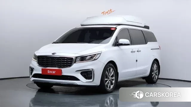 Kia The New Carnival 2018 Белый из Кореи