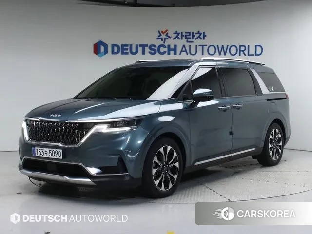 Kia Carnival 4th generation 2020 Синий из Кореи