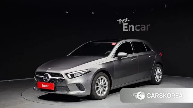 Mercedes-Benz A-Class W177 2019 Серебристо-серый из Кореи
